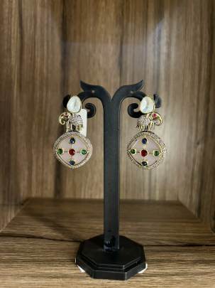 Gemstones earrings 